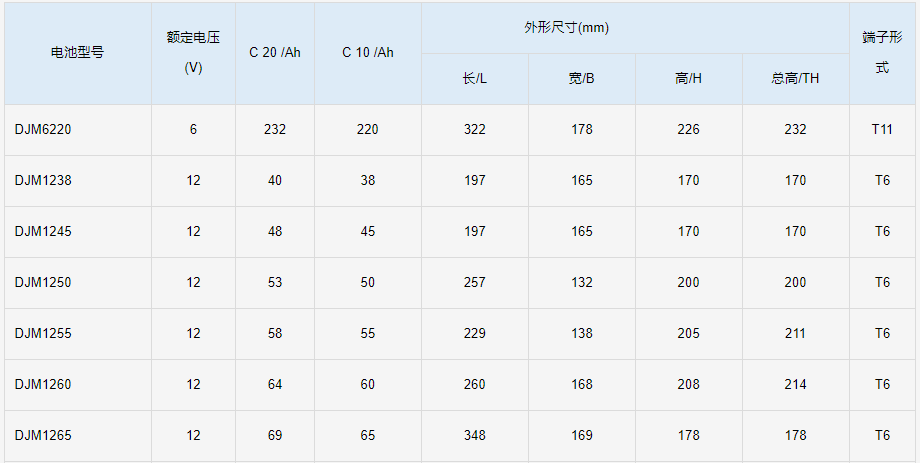 理士 DJM系列(图1)